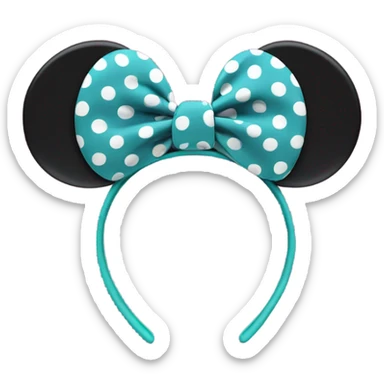 Minnie Mouse Ears sticker