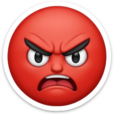 emoji drawind on ipad angry sticker