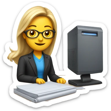 computer scince teacher package sticker