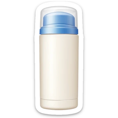 body cream bottle sticker