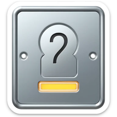 room number sign with spotlight sticker