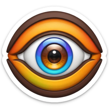  eyes spin multicolore 👁️+🌀+🟣🟢🟠🔵🔴🟡 sticker
