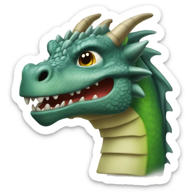 Dragon énervé  sticker