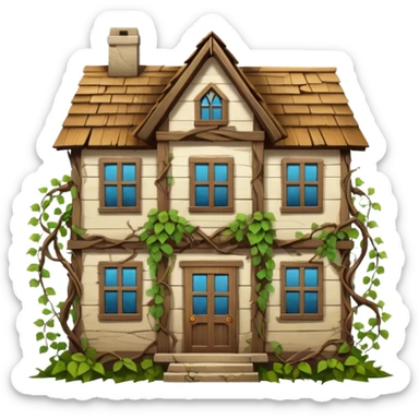 Abandoned House sticker