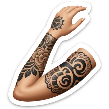 tattoo arm sticker