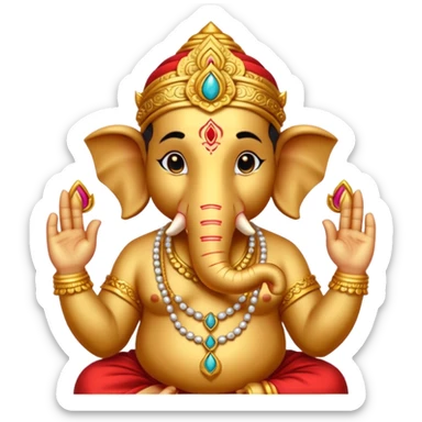 Ganesha sticker