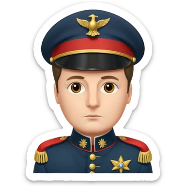 Napoleon Bonaparte sticker