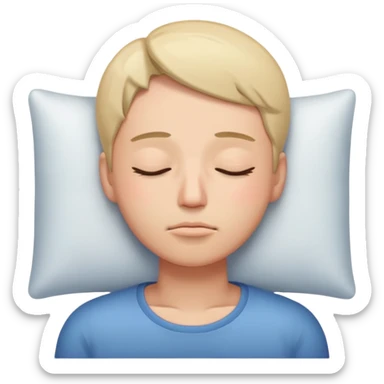 Emoji cansado sticker