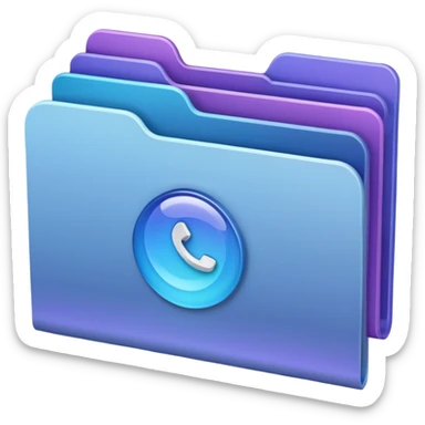  Show an open project panel or folder with small colorful elements inside, giving a sense of organized, exciting, and ready-to-explore projects. Include subtle glowing or movement effects to convey energy. Use harmonious colors like soft blues, purples, and creams.  sticker