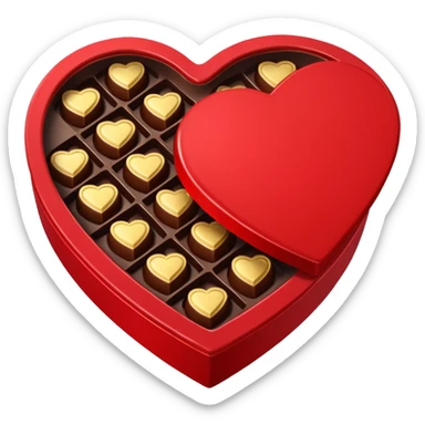 Valentine day sticker