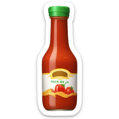 paprica sauce sticker