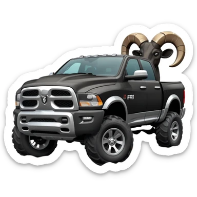 2025 Ram off-road truck sticker