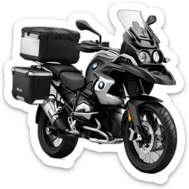 BMW gs 1250 black sticker