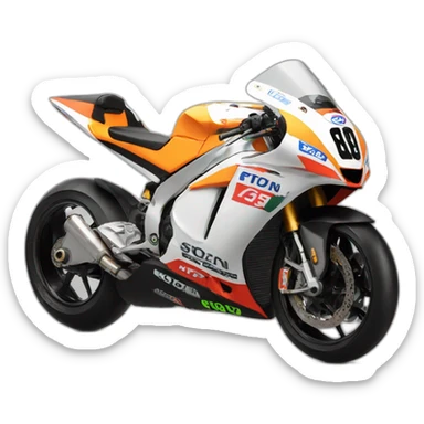 Moto gp sticker
