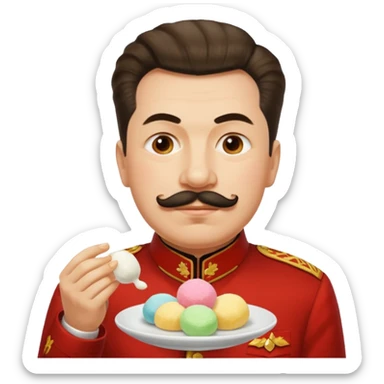 Stalin ăn mochi sticker