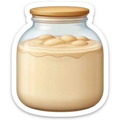 Sourdough starter sticker