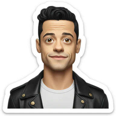 Rami Malek sticker