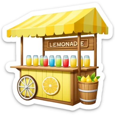 lemonade stall sticker