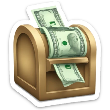 banking deposit sticker