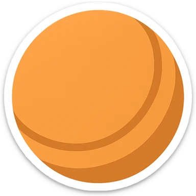 Flat design style ball sticker