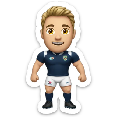 Rugbyman sticker