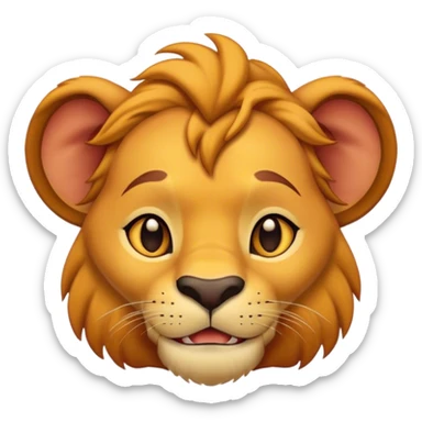 Simba sticker