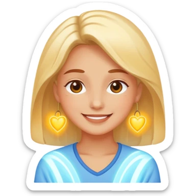 Amor luz y buena vibra sticker