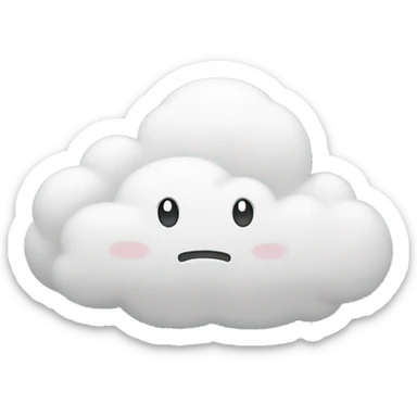 cloud sticker