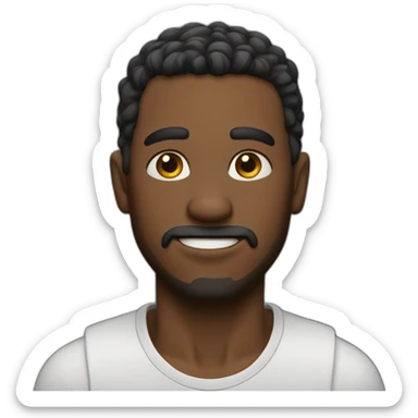 homme choqué sticker