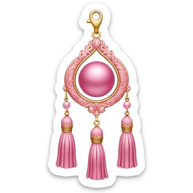 Pink Norigae sticker