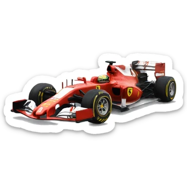 F1 ferrari sticker
