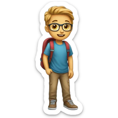 Kid won’t cooperate and go to school sticker