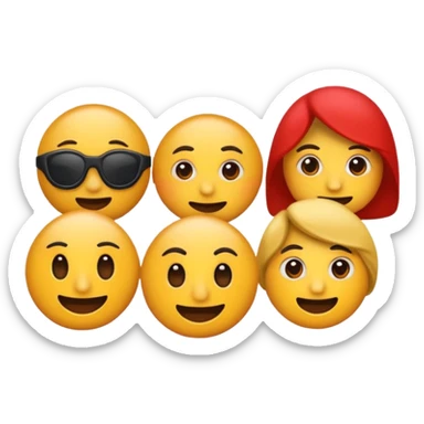 Crear un emojis usando de base este 😈 con frase "Grupo los descarriados" tal cual sin cambiar sticker