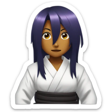 Yoruichi de bleach sticker
