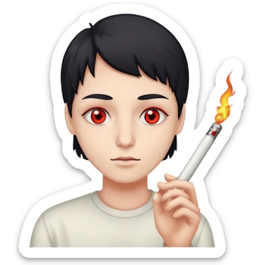 Marihuana,porros,blonds,bongs,ojos rojos todo separado en diferentes imagines alternativas sticker