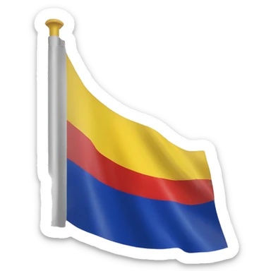 Flag of the socialist republic of Romania sticker