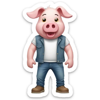 John pork sticker
