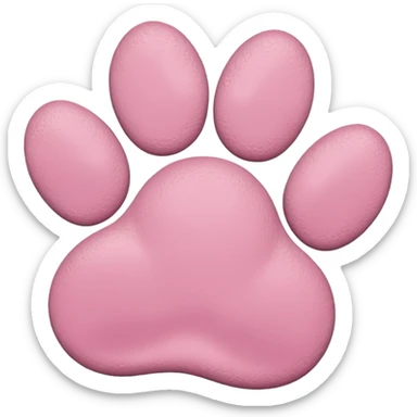 Dog paws  sticker