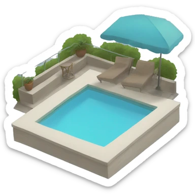 Pool sticker