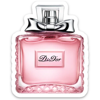 Miss dior perfume sticker