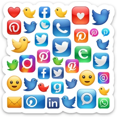 Redes sociales sticker