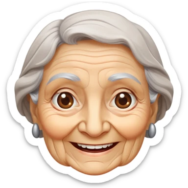 Sweet ole lady  sticker