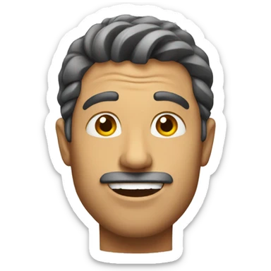 Man impressed  sticker