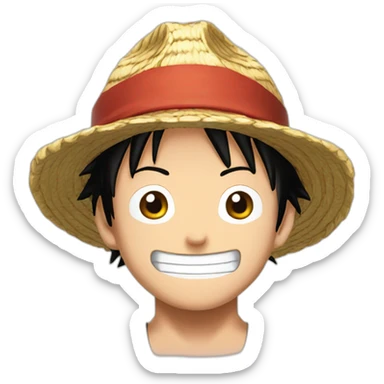 Luffy-one-piece sticker