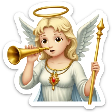 Tarot Card with judgement on it  sticker