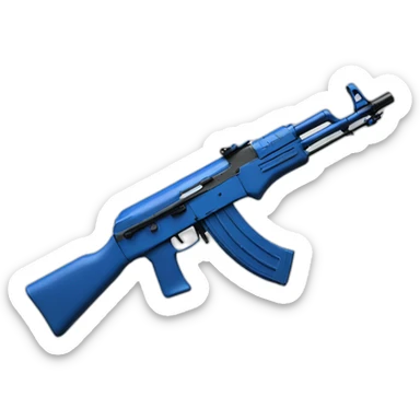 Blue AK7 sticker