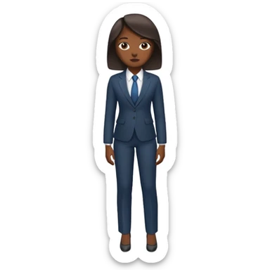 Kemi Badenoch, full body, standing sticker