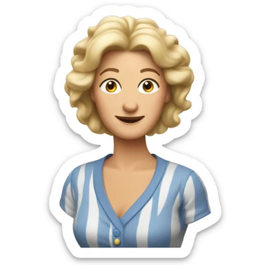 Mama mia sticker