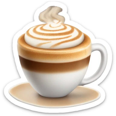 Cappuccino  sticker