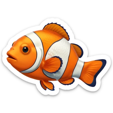clownfish sticker